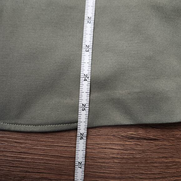 Miller Wendt Olive Open Front Blazer S Stretch Preppy Classic Office Career - Picture 5 of 8